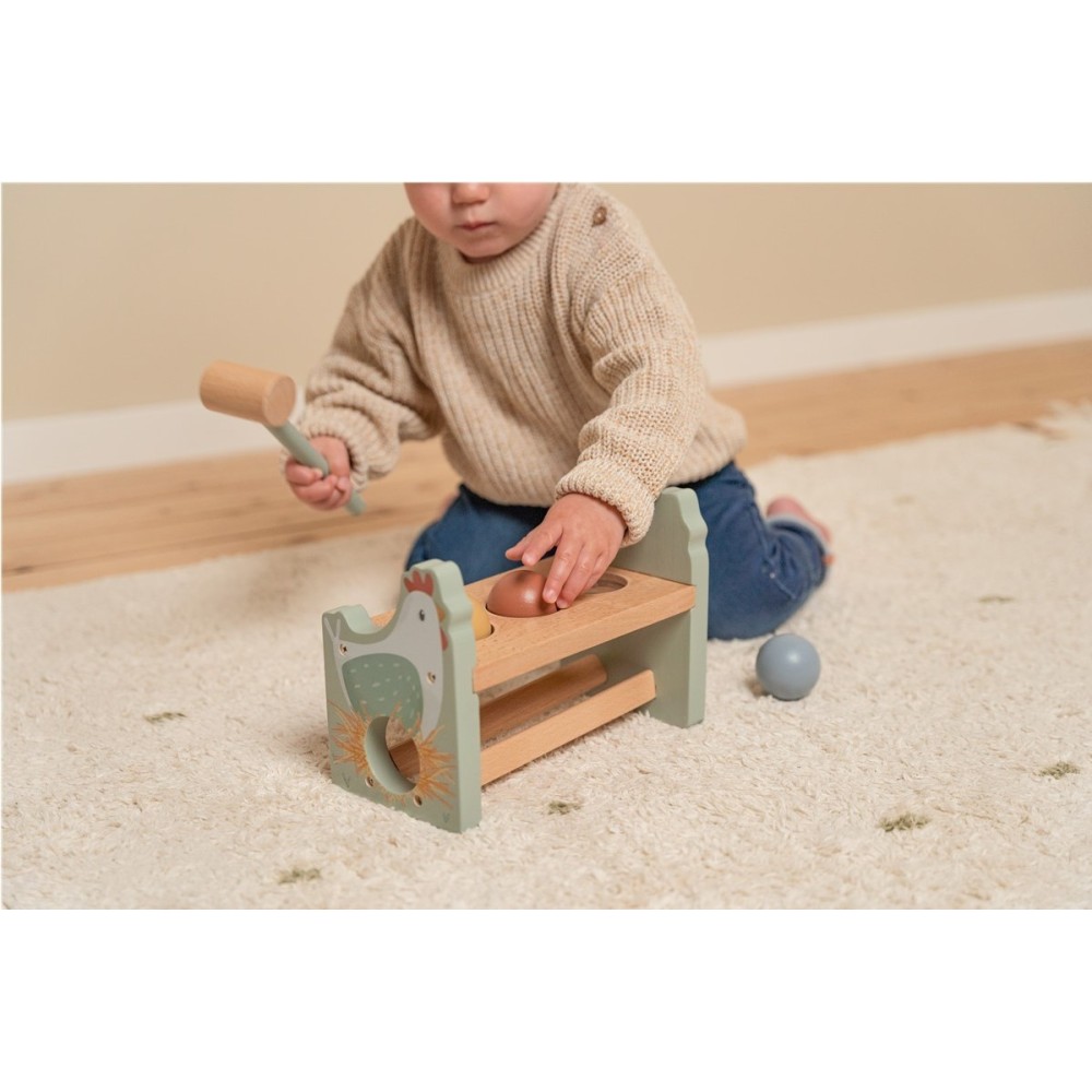 BANCO GOLPEO CON BOLA GRANJA