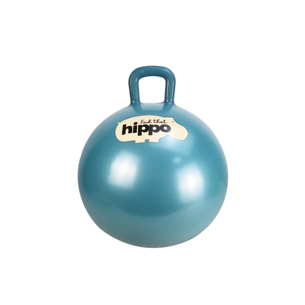 PELOTA SALTARINA HIPPO AZUL