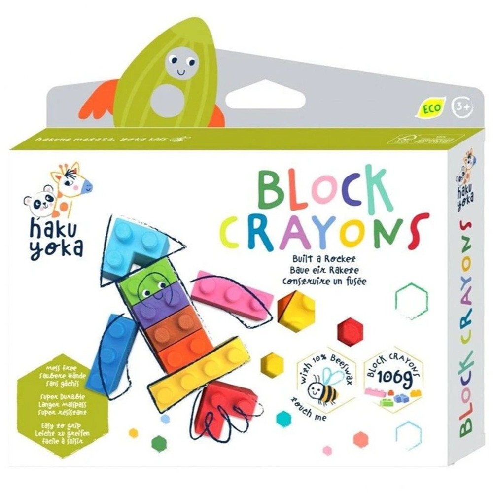 CRAYONES BLOQUE-COHETE