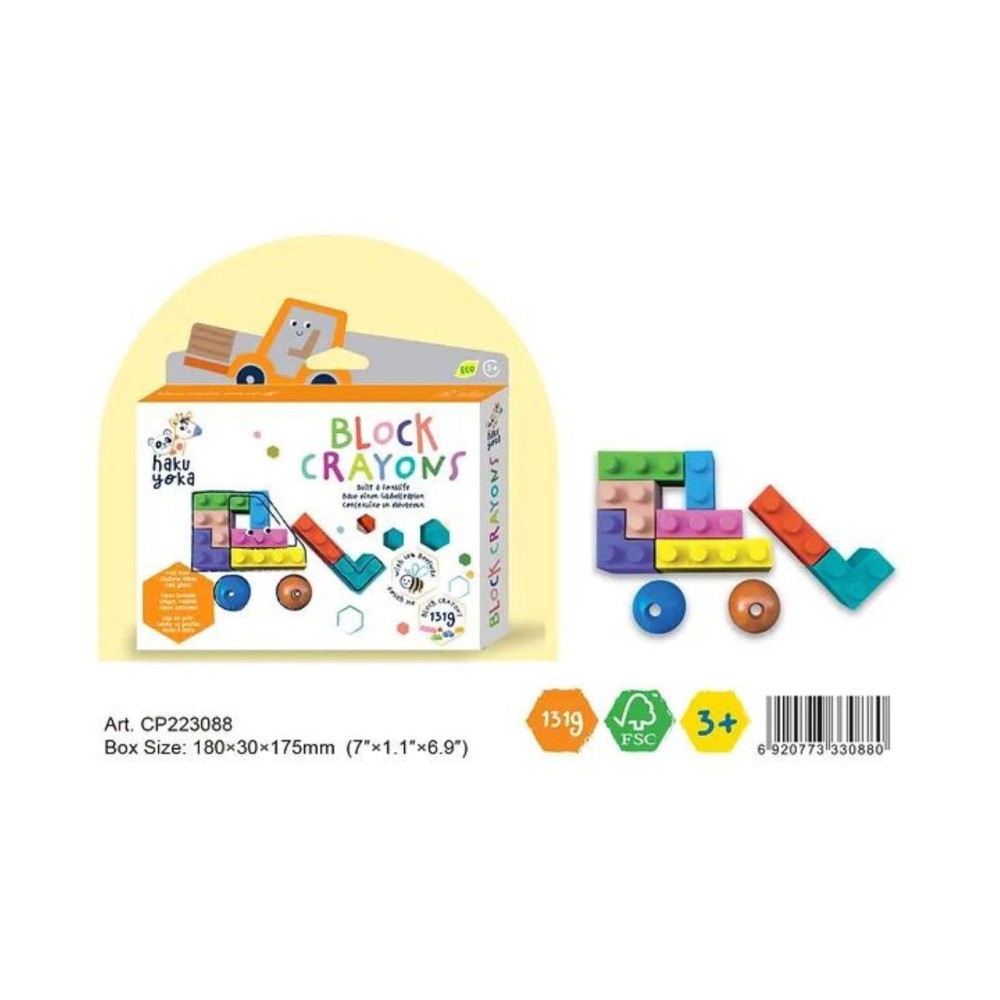 CRAYONES BLOQUE- CARRETILLA