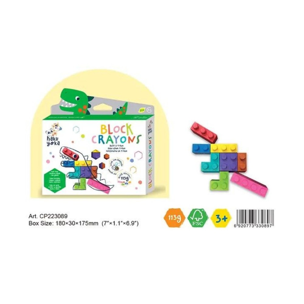 CRAYONES BLOQUE- T REX
