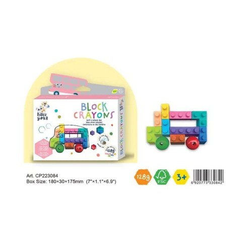 CRAYONES BLOQUE-BUS ESCOLAR