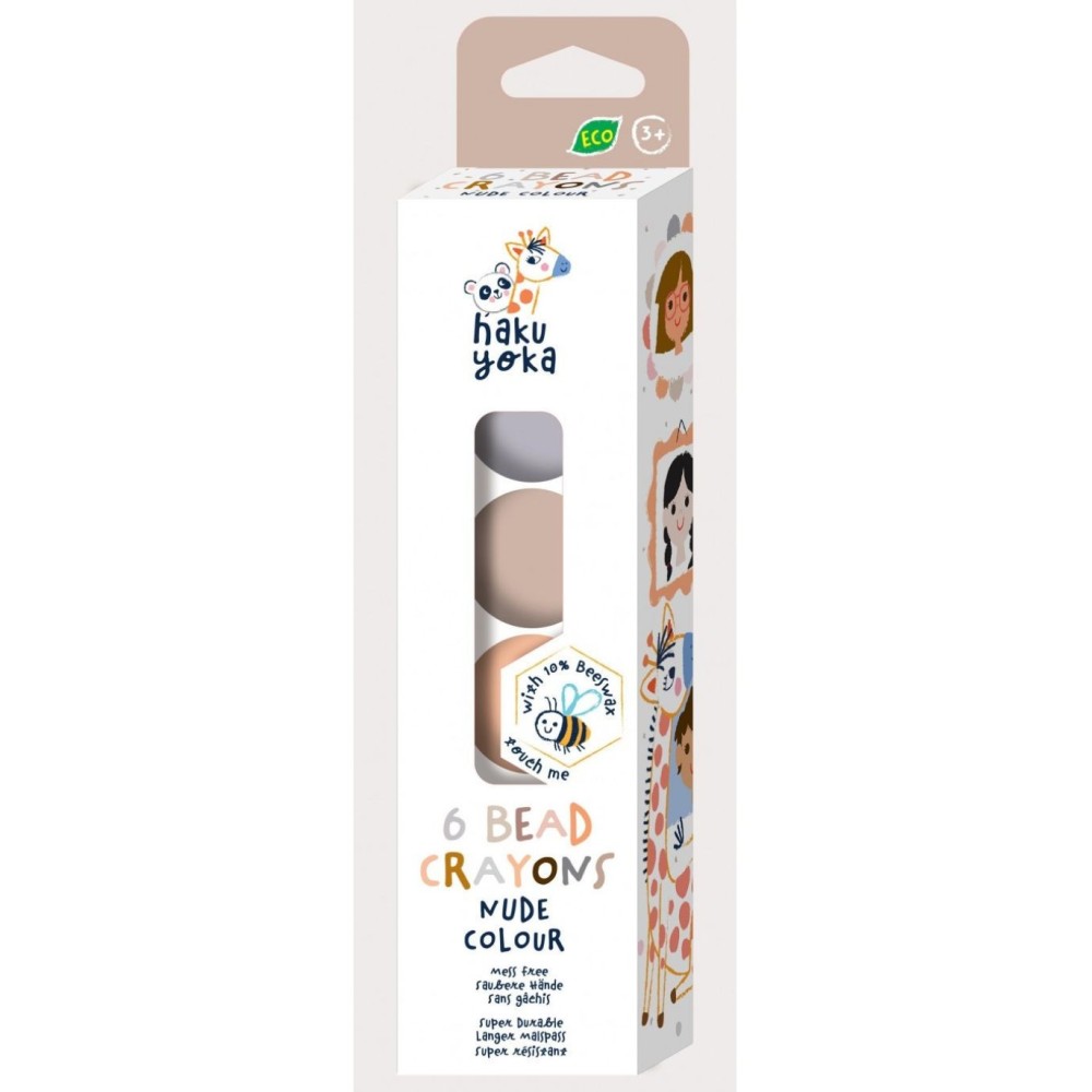 6 CRAYONES PERLA- NUDE