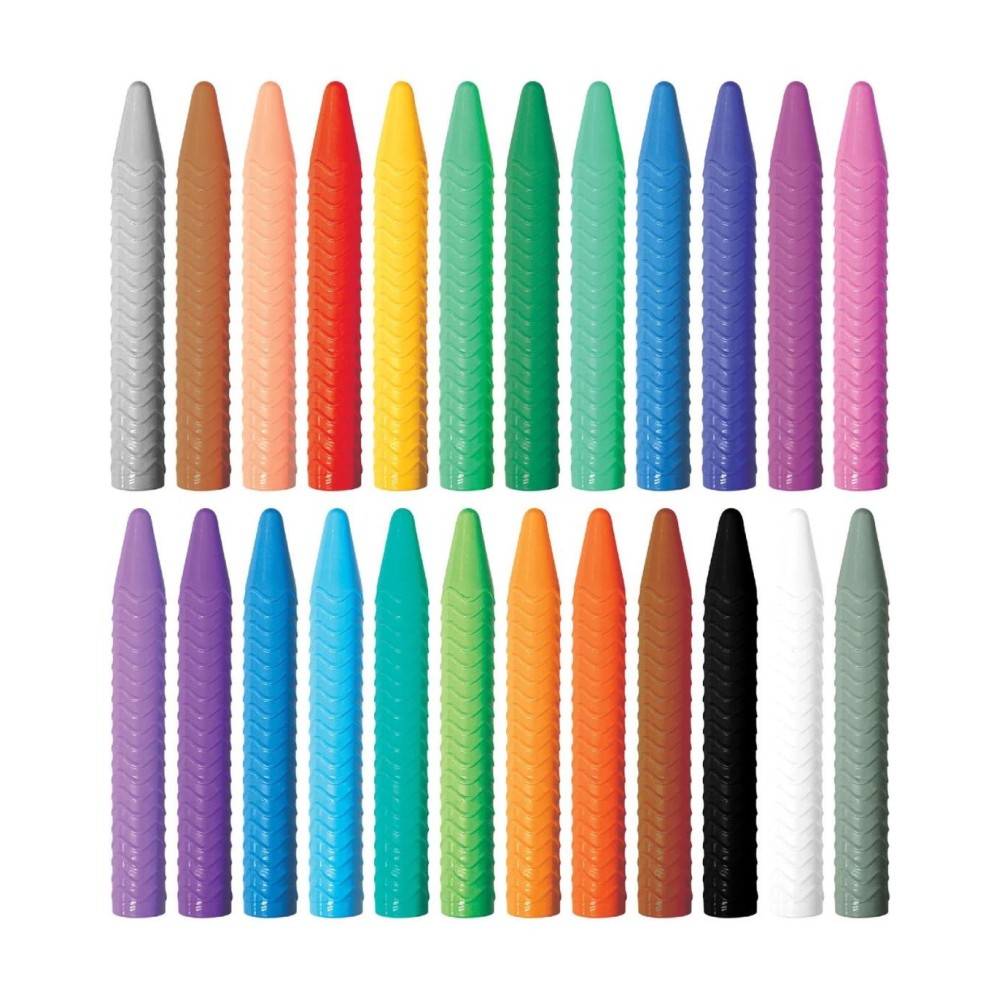 CRAYONES ESPIRAL-24 COLORES