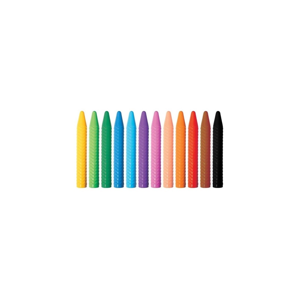 CRAYONES ESPIRAL- 12 COLORES