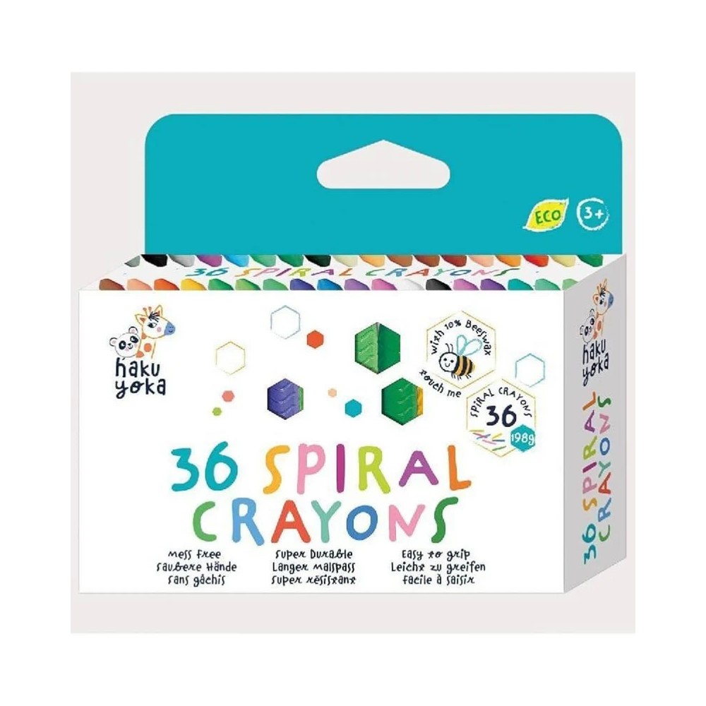 CRAYONES ESPIRAL-36 COLORES