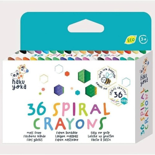 CRAYONES ESPIRAL-36 COLORES