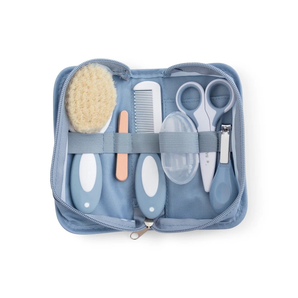 NECESER DE ASEO PARA BEBE AZUL