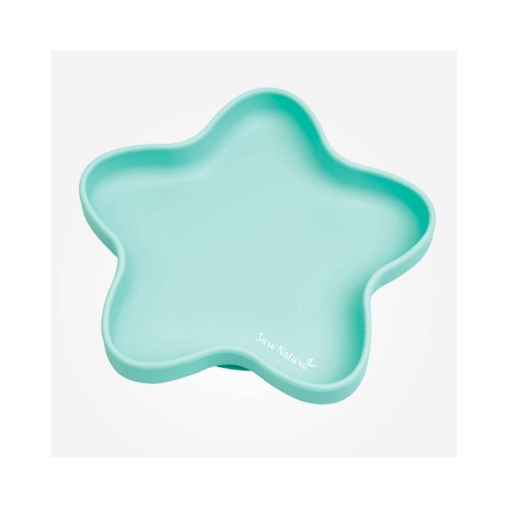PLATO ESTRELLA SILICONA MINT