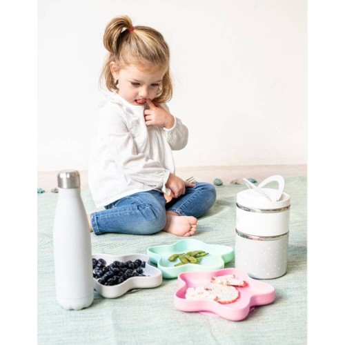 PLATO ESTRELLA SILICONA MINT