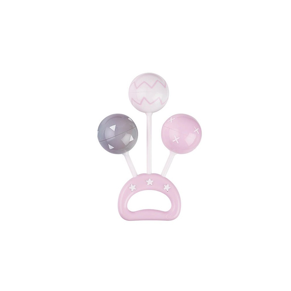 MI PRIMER SONAJERO BOLAS ROSA