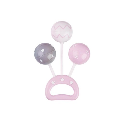 MI PRIMER SONAJERO BOLAS ROSA