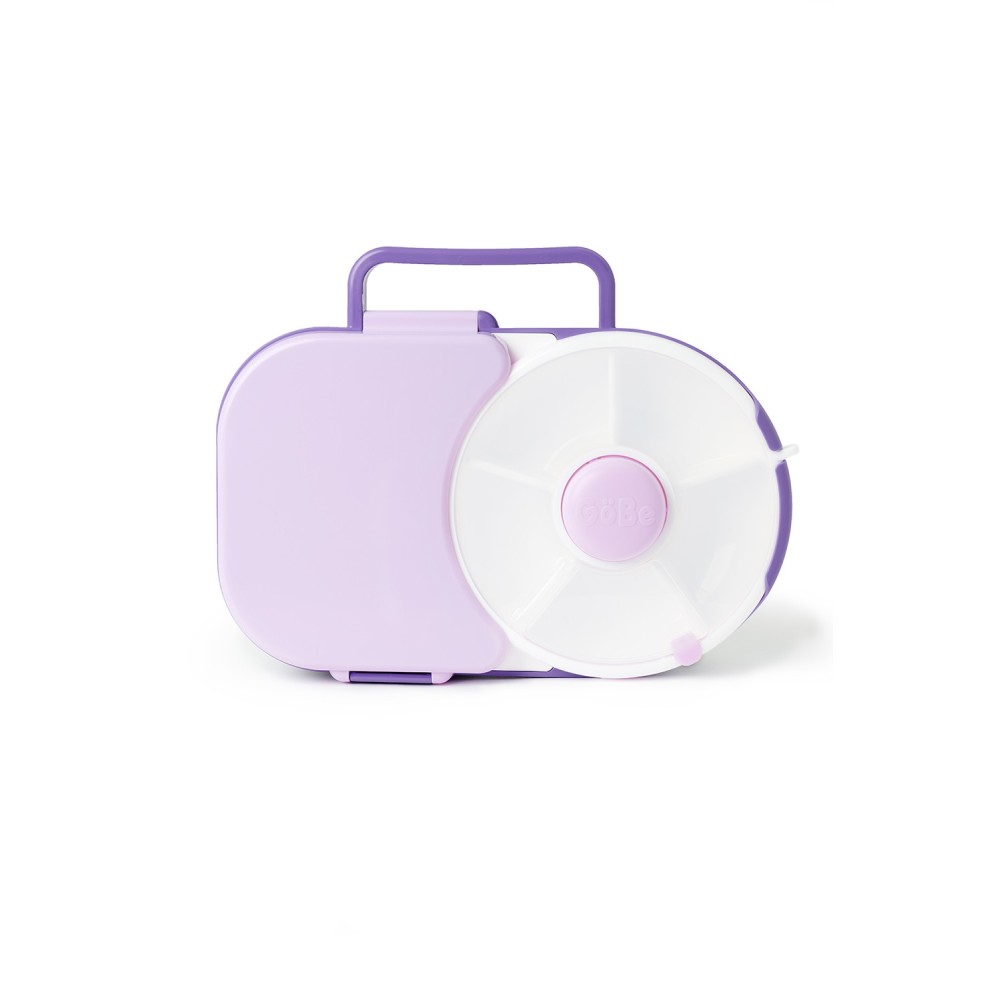 CAJA ALMUERZO SPINNER 2 IN 1 L PURPLE