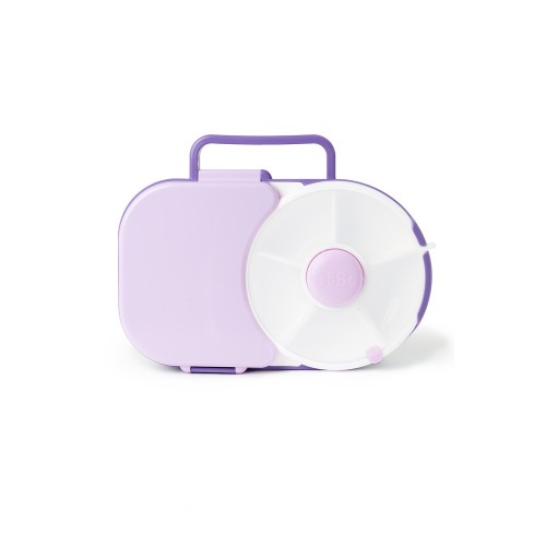 CAJA ALMUERZO SPINNER 2 IN 1 L PURPLE