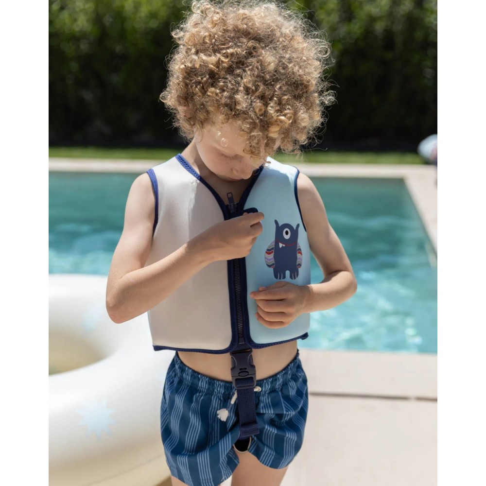 CHALECO DE FLOTACION 3-6 AÑOS AZUL 2