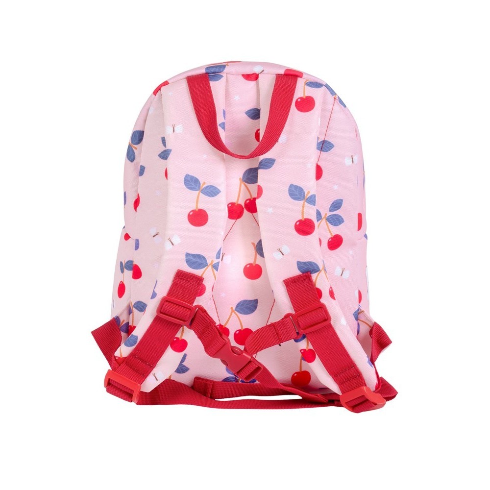 MOCHILA PEQUEÑA A LITTLE CEREZAS