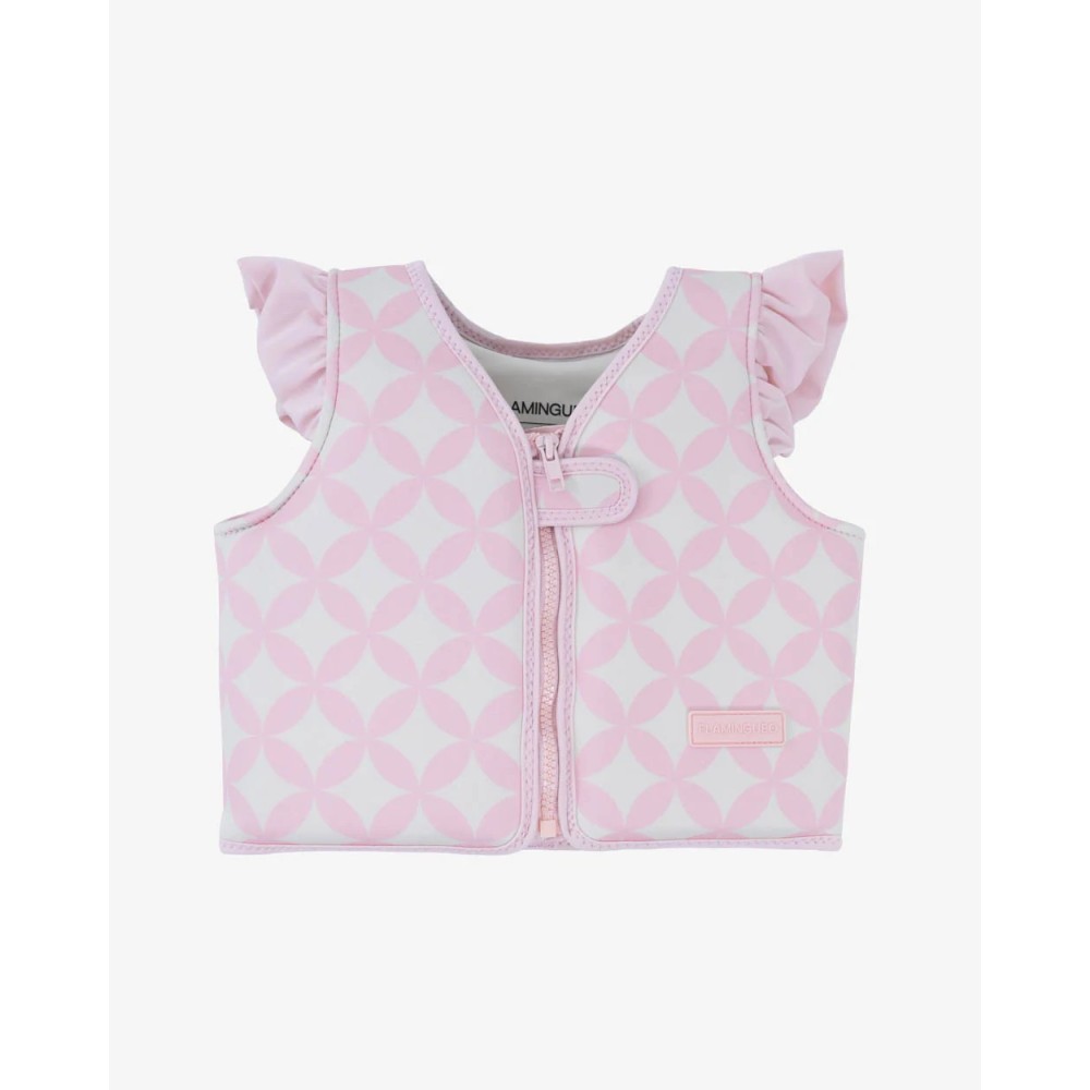 CHALECO DE FLOTACION 3-6 AÑOS ROSA
