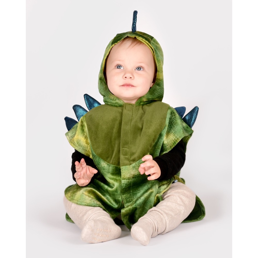 DISFRAZ DINO 1-4 AÑOS VERDE