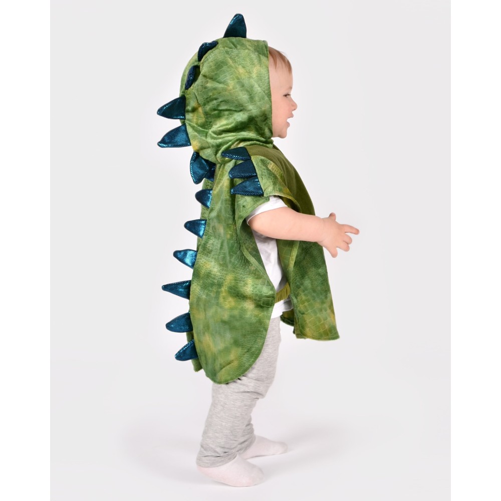 DISFRAZ DINO 1-4 AÑOS VERDE