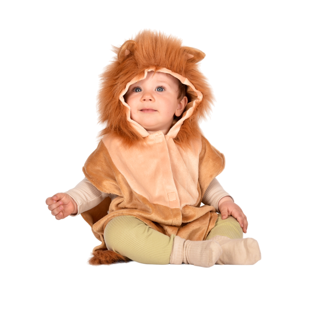 DISFRAZ LEON 1-4 AÑOS BEIG