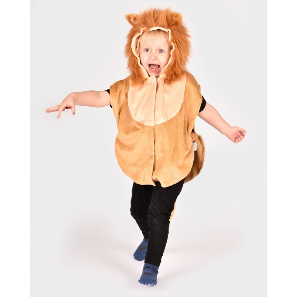 DISFRAZ LEON 1-4 AÑOS BEIG