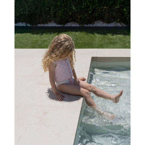 CHALECO DE FLOTACION 3-6 AÑOS ROSA