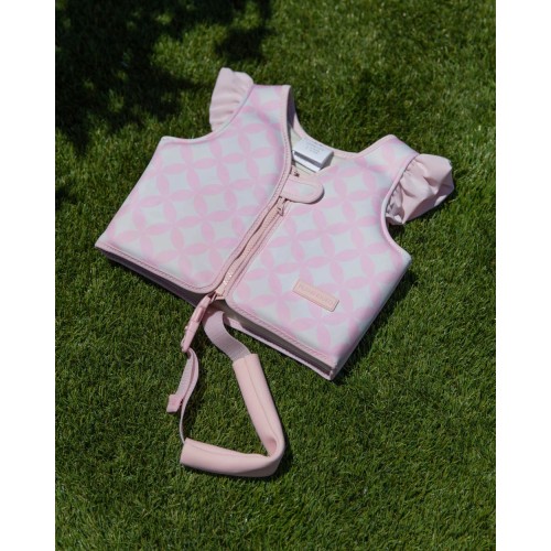 CHALECO DE FLOTACION 3-6 AÑOS ROSA