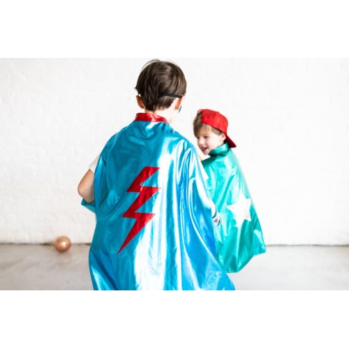 SET SUPER HEROE azul