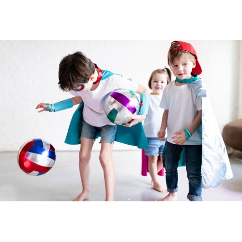 SET SUPER HEROE azul