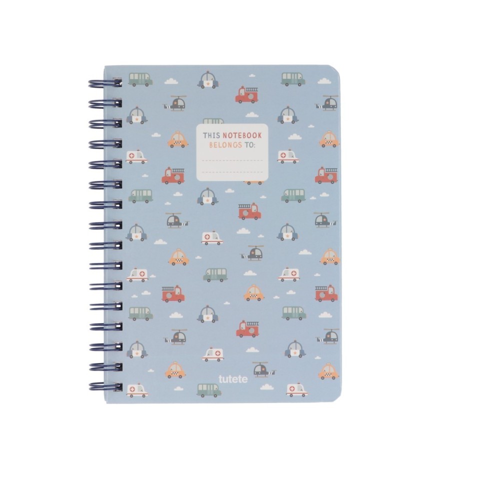 LIBRETA ESCOLAR CITY CARS