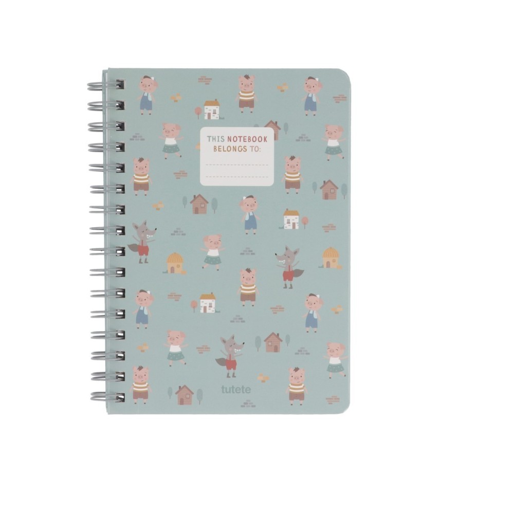 LIBRETA ESCOLAR 3 CERDITOS