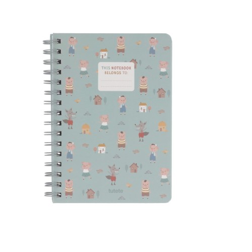 LIBRETA ESCOLAR 3 CERDITOS