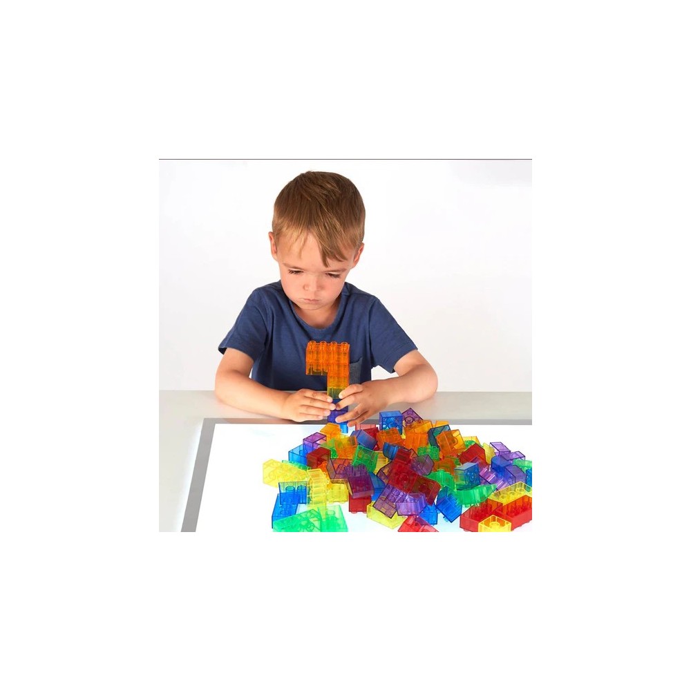 Bloques de módulos translúcidos