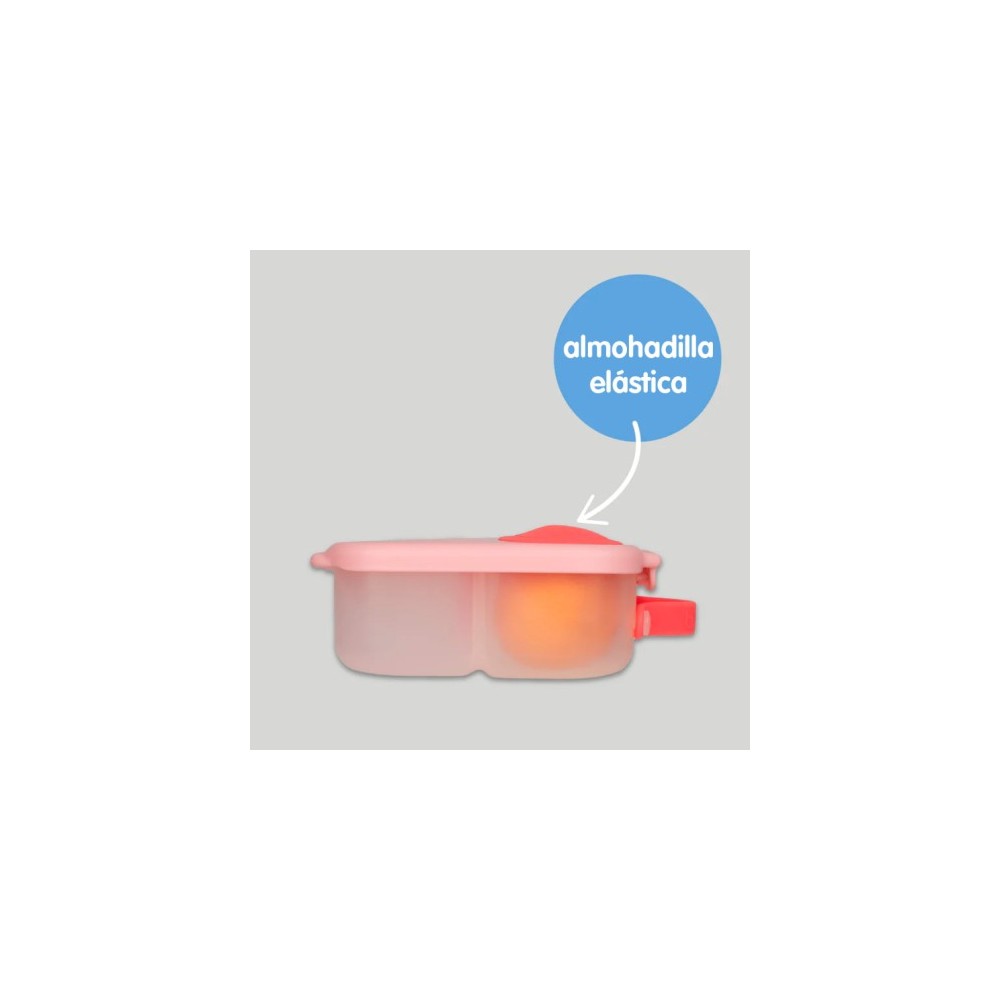 MINI CAJA ALMUERZO FLAMINGO FIZZ