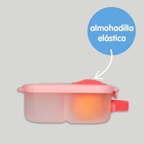 MINI CAJA ALMUERZO FLAMINGO FIZZ