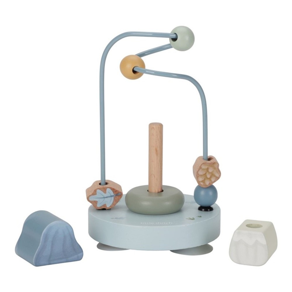 ESPIRAL PEQUEÑA CUENTAS FOREST AZUL