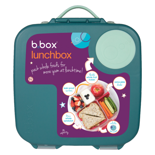 CAJA ALMUERZO CON GEL EMERALD FOREST