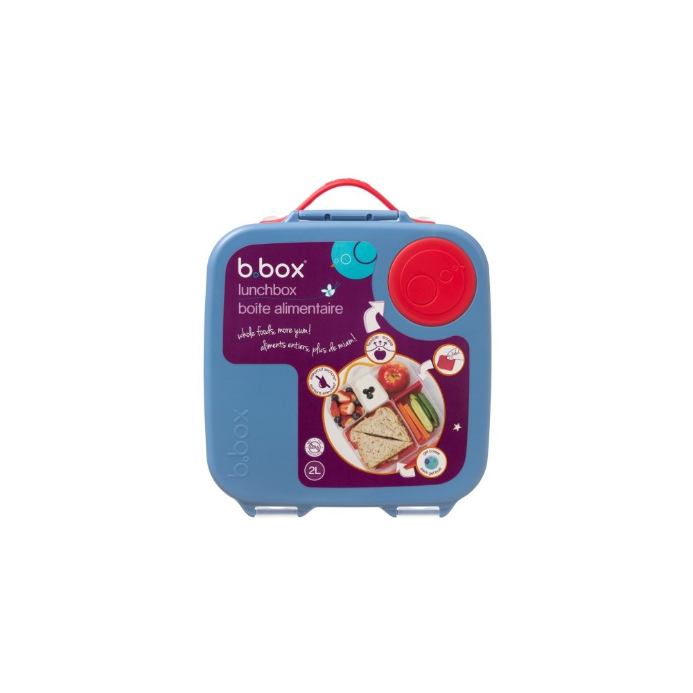 CAJA ALMUERZO CON GEL BLUE BLAZE