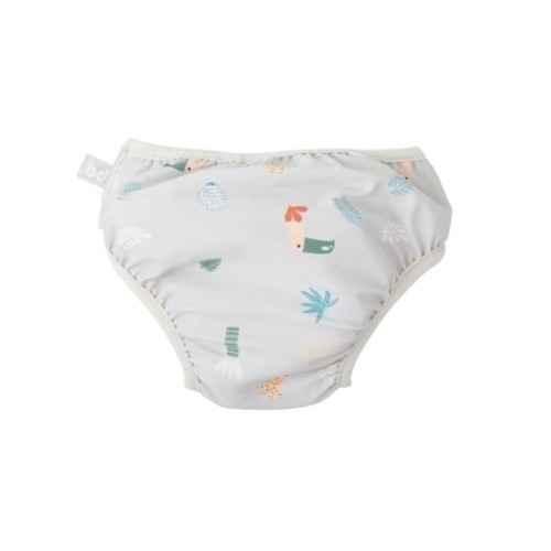 BAÑADOR PAÑAL GRIS