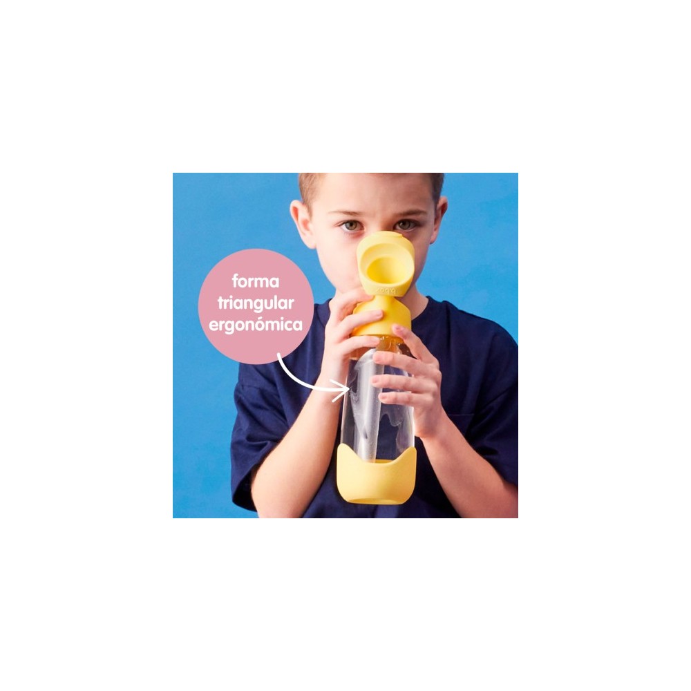 BOTELLA TRITAN PAJITA 600 LILAC POP