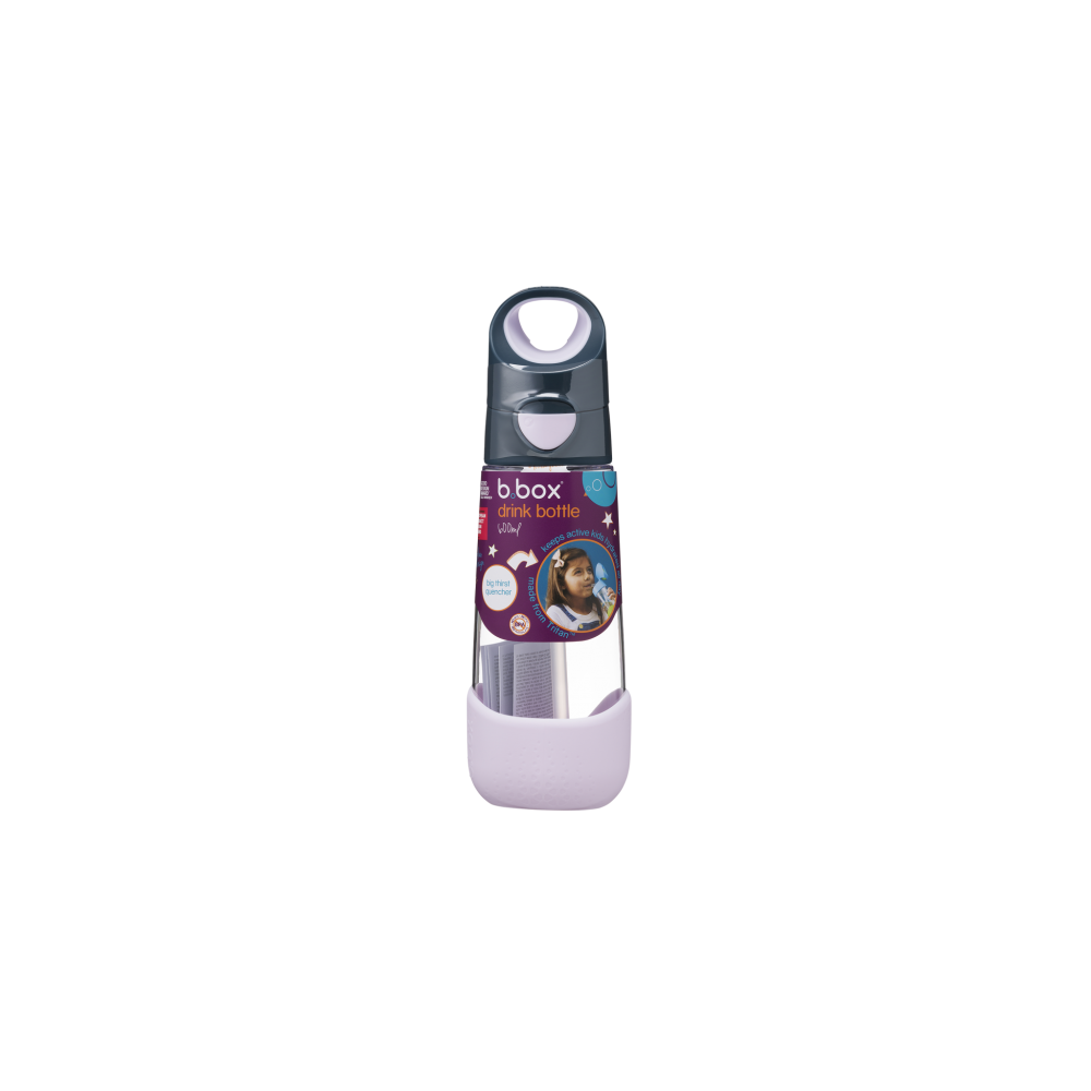 BOTELLA TRITAN PAJITA 600 INDIGO ROSE