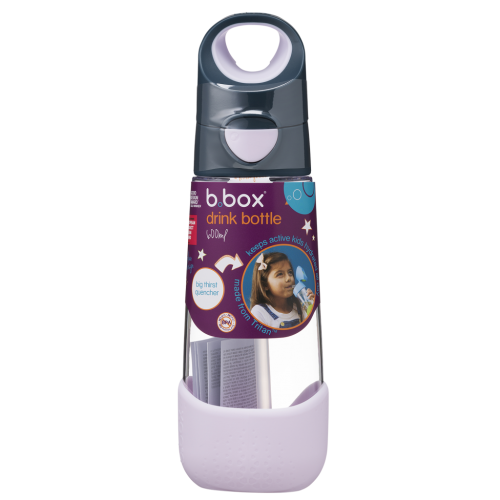 BOTELLA TRITAN PAJITA 600 INDIGO ROSE