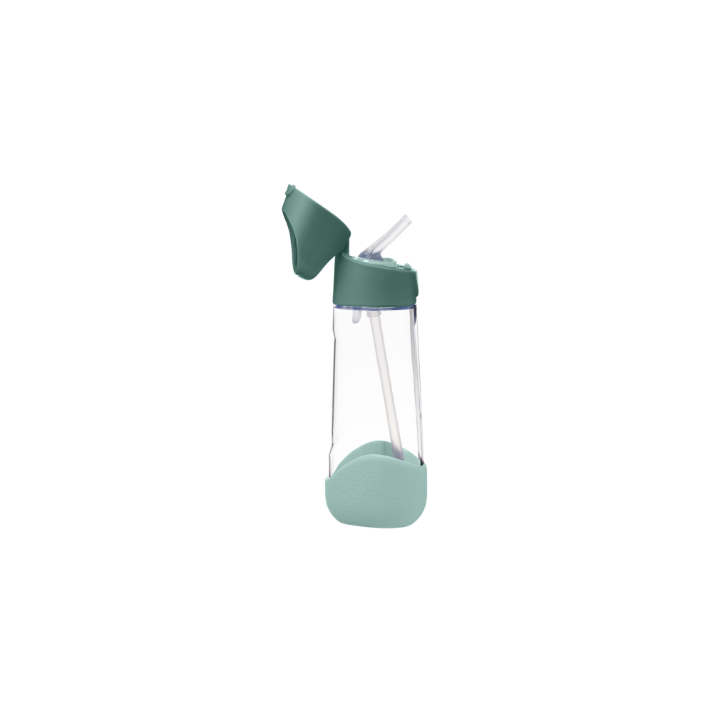 BOTELLA TRITAN PAJITA 600 EMERALD FOREST