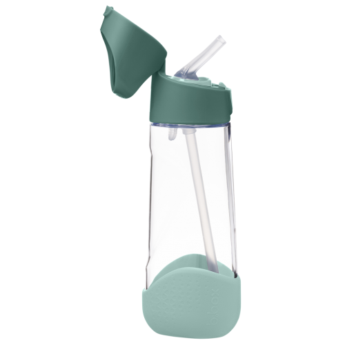 BOTELLA TRITAN PAJITA 600 EMERALD FOREST