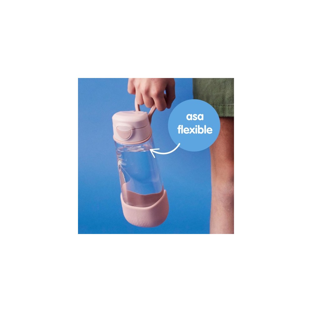 BOTELLA TRITAN Y ASA 600 ML MARINO