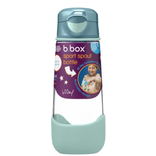 BOTELLA TRITAN Y ASA 600 ML VERDE