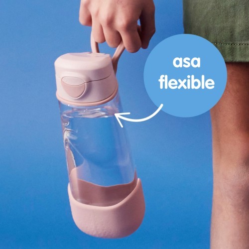 BOTELLA TRITAN Y ASA 600 ML VERDE