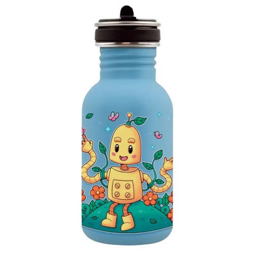 BOTELLA ACERO FLOW 0,5 AZUL OSC