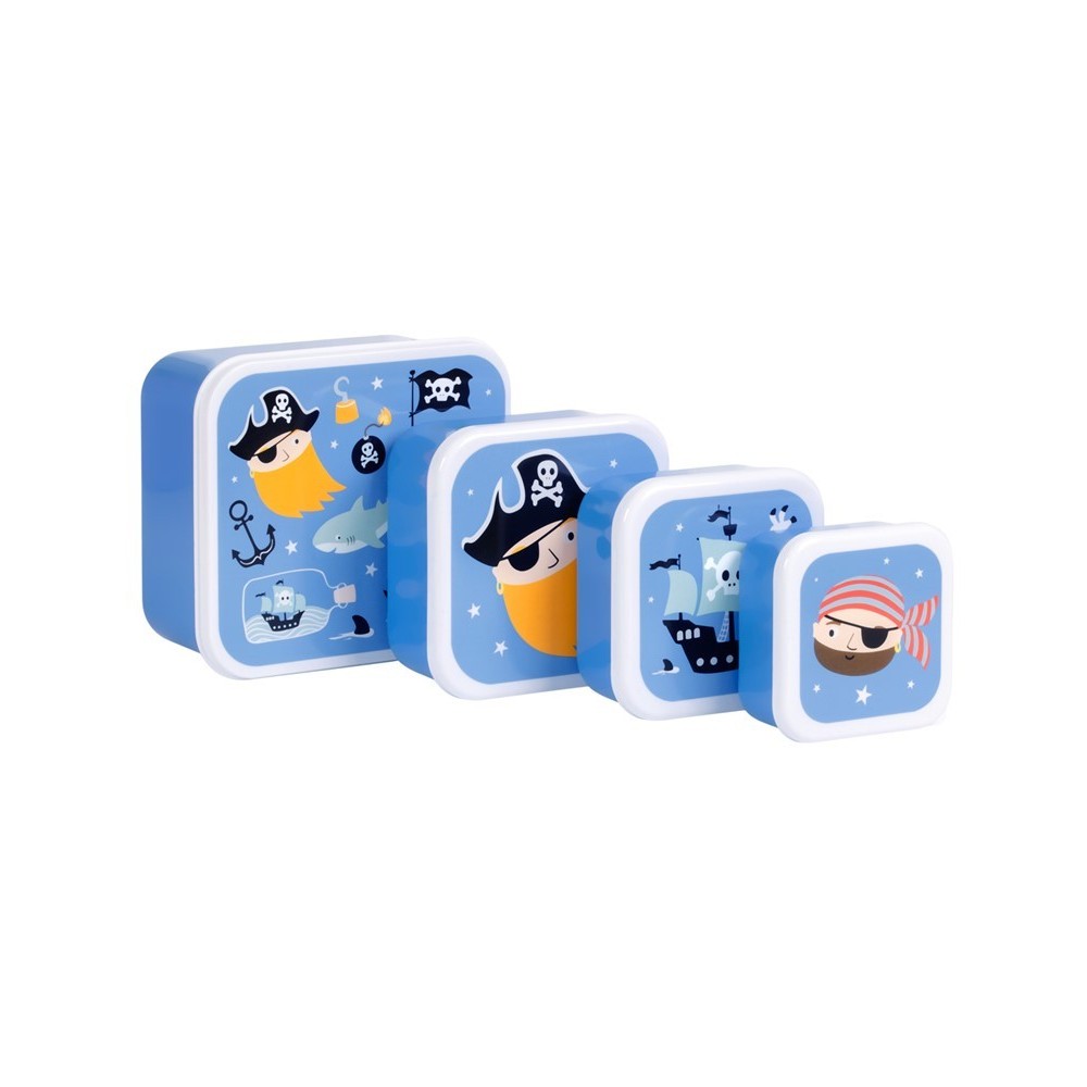 SET 4 CAJAS SNACK PIRATAS 2