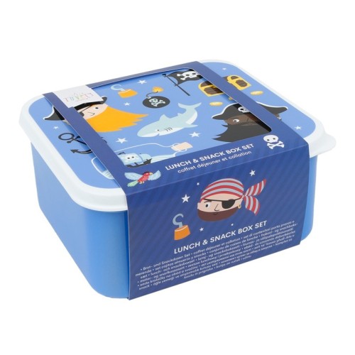 SET 4 CAJAS SNACK PIRATAS